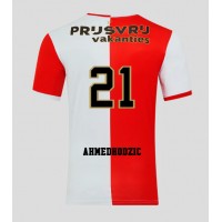 Stroje piłkarskie Feyenoord Anel Ahmedhodzic #21 Koszulka Podstawowej 2025-26 Krótki Rękaw